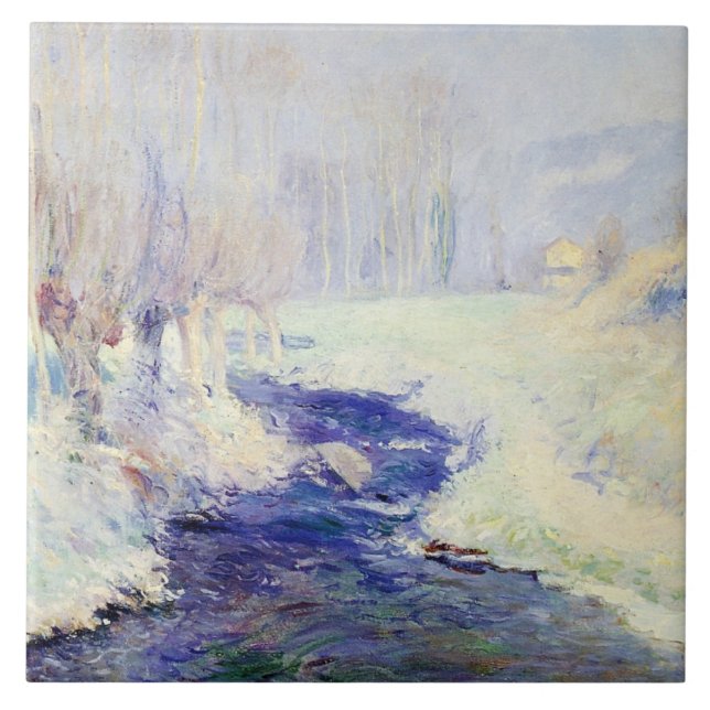 Winter (by Guy Rose) Ceramic Tile (Front)