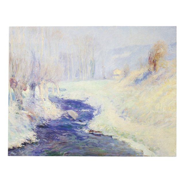 Winter (by Guy Rose) Notepad (Front)