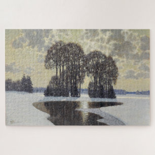 Winter (by Vilhelms Purvitis) Jigsaw Puzzle
