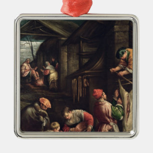 Winter  c.1580 metal ornament