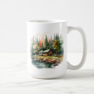 Winter Cabin Mug
