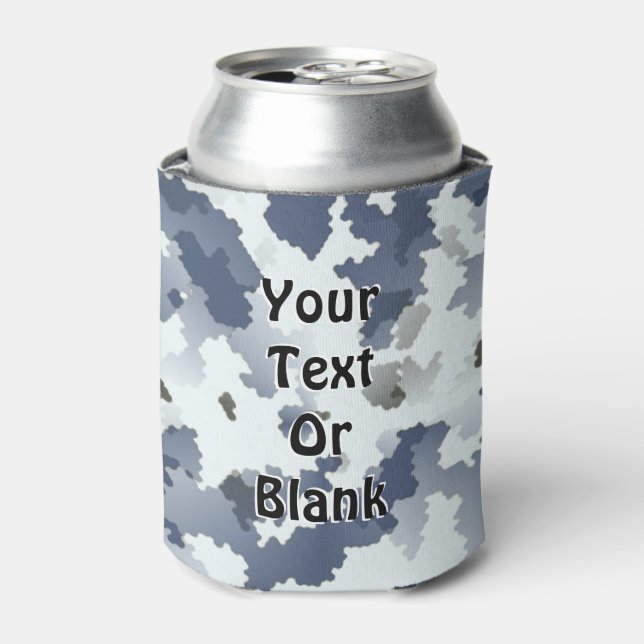 Winter Camouflage Can Cooler (Can Front)