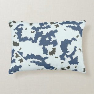 Winter Camouflage Decorative Cushion