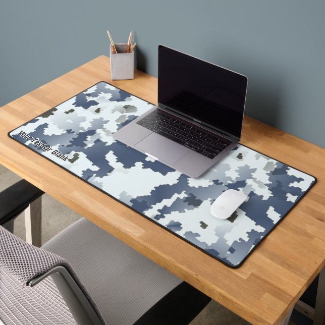 Winter Camouflage Desk Mat (Office 2)