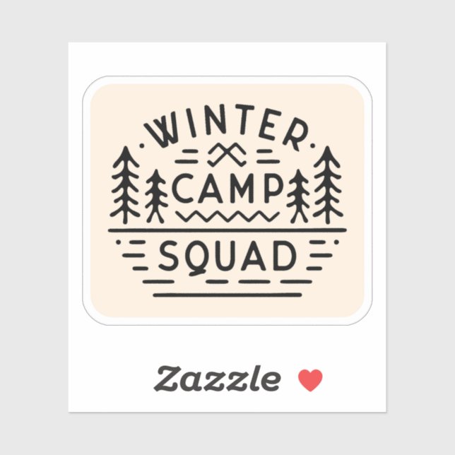 Winter camp squad crew matching (Sheet)