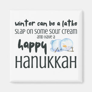 Winter Can Be A Latke Magnet