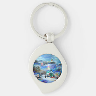 Winter Carnival  Key Ring