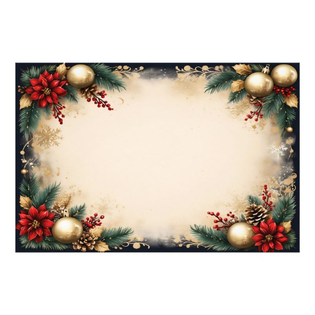 Winter Carol Photo Print (Front)