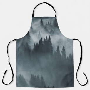 Winter Carpathian: Sunrise Mountain Landscape Apron