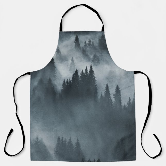 Winter Carpathian: Sunrise Mountain Landscape Apron (Front)