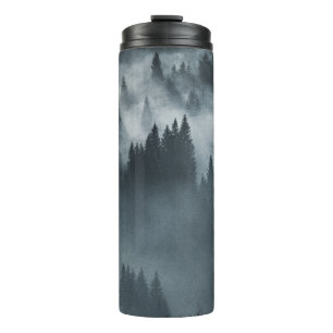 Winter Carpathian: Sunrise Mountain Landscape Thermal Tumbler