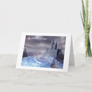 Winter Castle Holiday Card