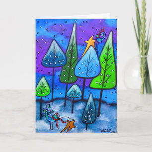 Winter Celebration III Christmas Card