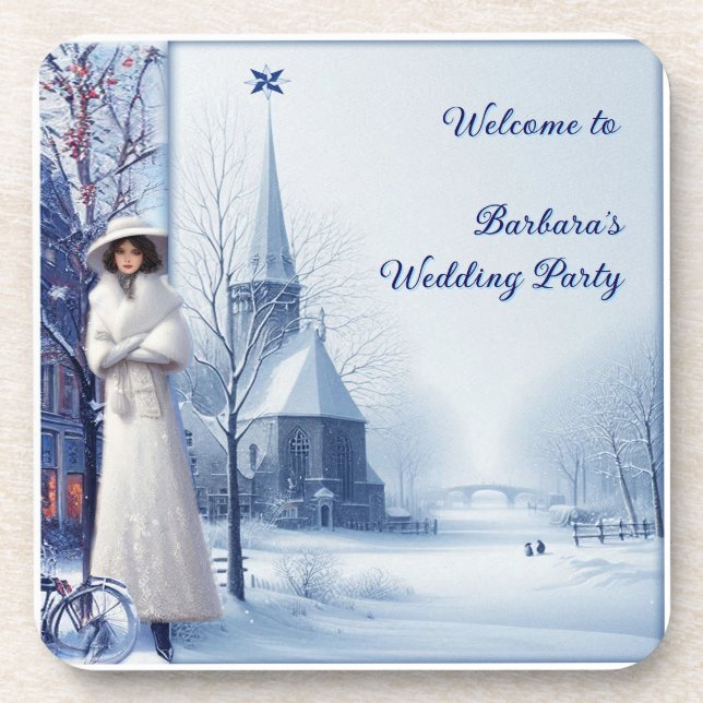 Winter Celebrations in Amsterdam Coaster (Front)