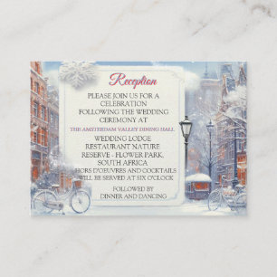 Winter Celebrations in Amsterdam Enclosure Card