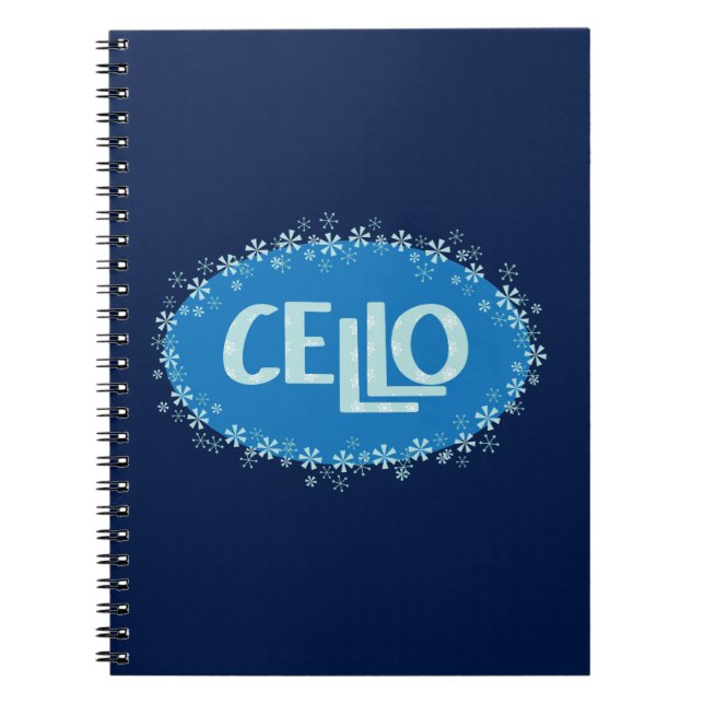 Winter Cello Notebook (Front)