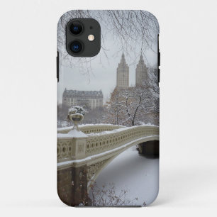 Winter - Central Park - New York City iPhone 11 Case