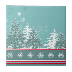 Winter Ceramic Tile
