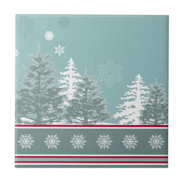 Winter Ceramic Tile (Front)