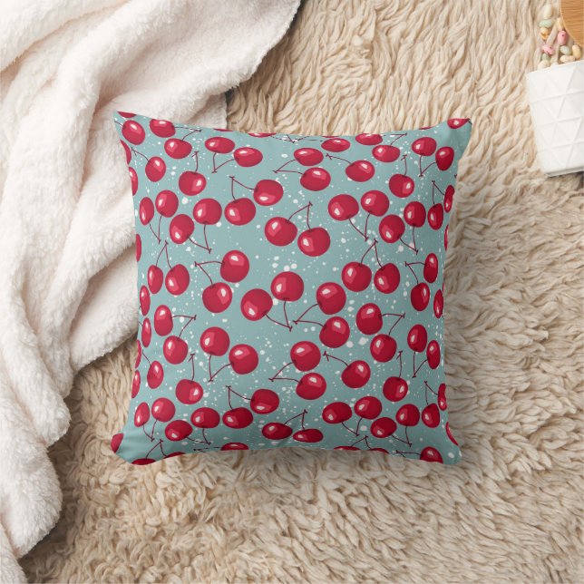 Winter cherry.  cushion (Blanket)