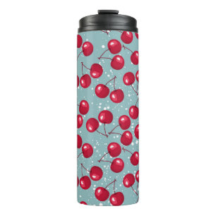 Winter cherry. thermal tumbler