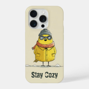 Winter Chick – Cute Cosy Animal Art iPhone 15 Pro Case