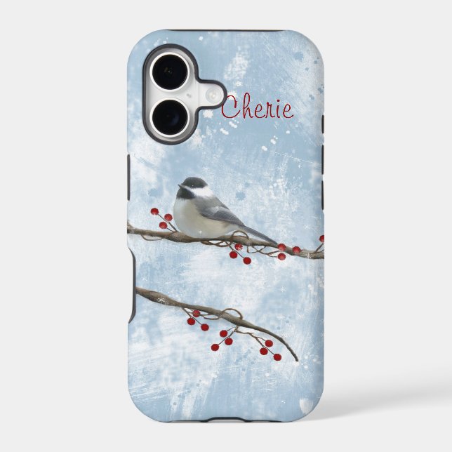 Winter Chickadee (Back)