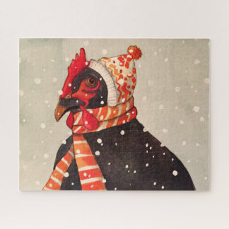 Winter Chicken 540 Piece Puzzle