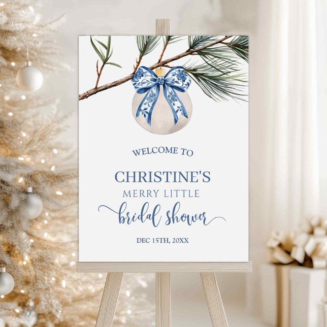 Winter Chinoiserie Welcome Sign Board (Creator Uploaded)