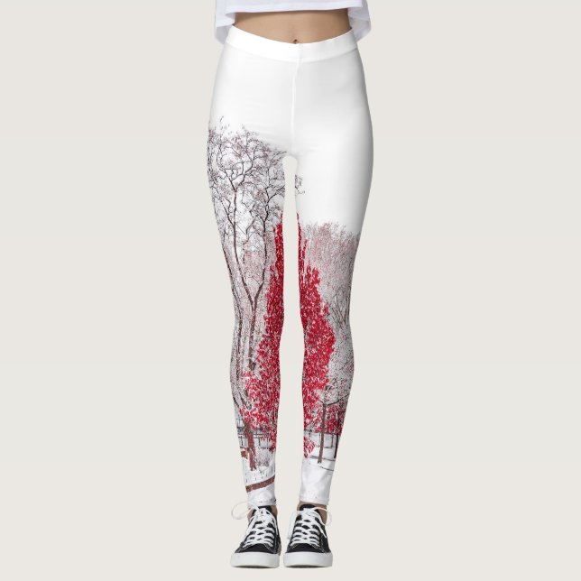 winter christmas 89 leggings (Front)