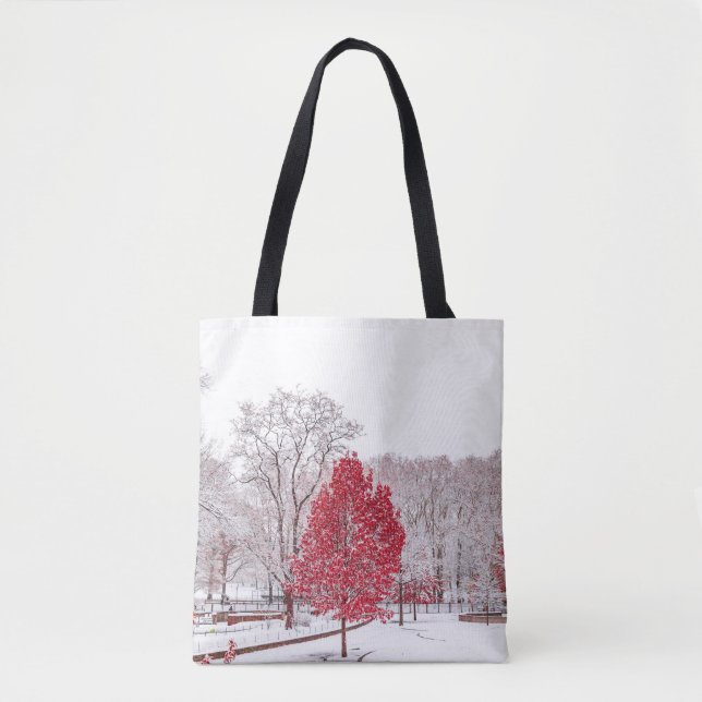 winter christmas 89 tote bag (Front)