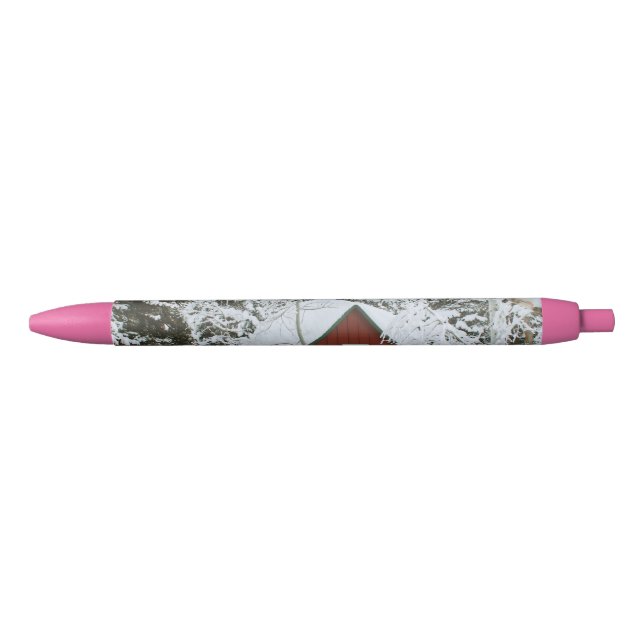 winter christmas 99 black ink pen (Front)