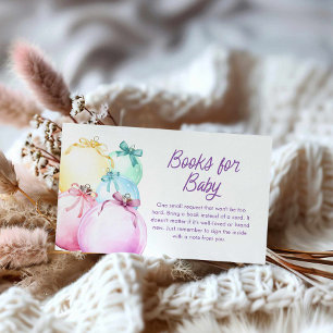 Winter Christmas Books for Baby Enclosure Card