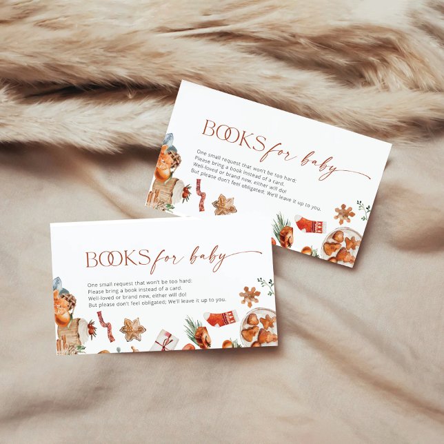 Winter Christmas Books for baby Enclosure Card (Creator Uploaded)