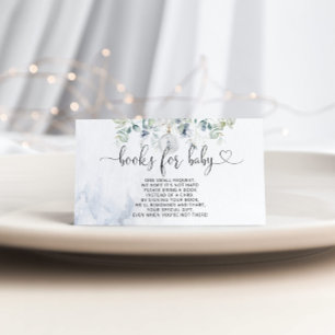 Winter Christmas bubble books for baby ticket Enclosure Card