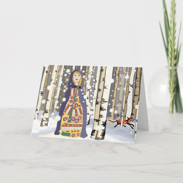 Winter Christmas card (Front)