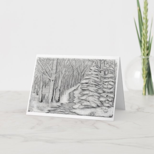 Winter Christmas Card (Front)