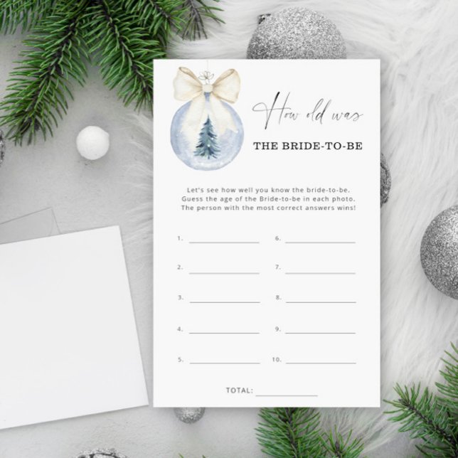 Winter christmas How old was the bride to be (Creator Uploaded)