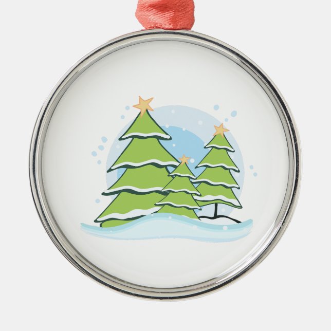 Winter Christmas ornament (Front)