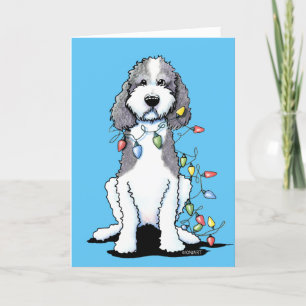 Winter Christmas Parti Doodle Holiday Card