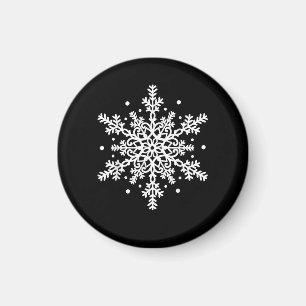 Winter Christmas Snowflake Matching Group Holiday Magnet