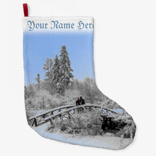 Winter Christmas Stockings Personalised Stockings