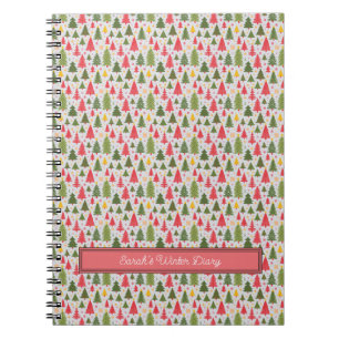 Winter & Christmas Themed Notebook
