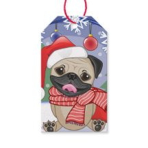 Winter & Christmas Time Pug