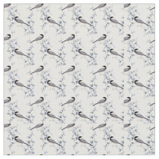 Winter Christmas with Robin Fabric