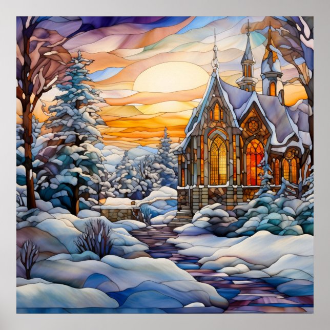 Winter Church Poster (Front)