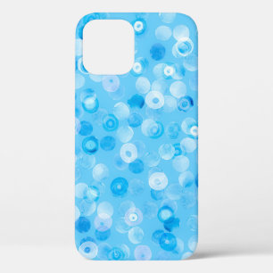 Winter Circles: Abstract Polka Dots. iPhone 12 Case