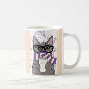 WINTER COFFEE CAT LOVER MUGS