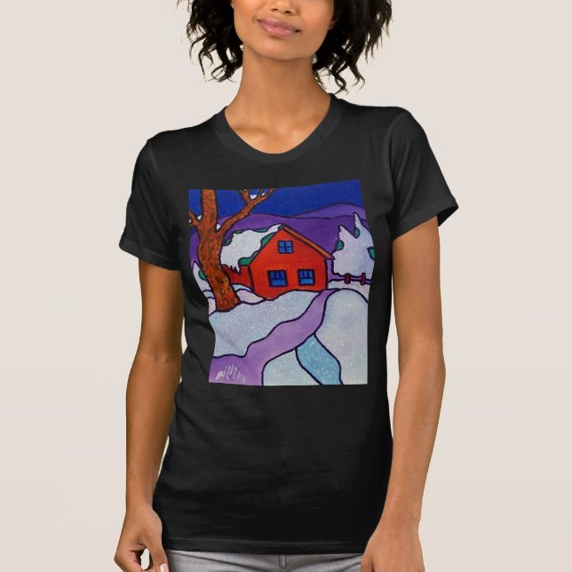 Winter Colour by Piliero T-Shirt (Front)