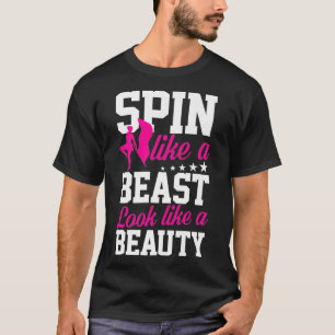 Winter Colour Guard Spin Like A Beast Look Like A  T-Shirt